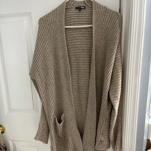Tan cardigan